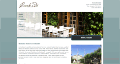 Desktop Screenshot of liveatcreeksideapts.com